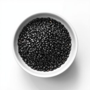 black sesame seeds